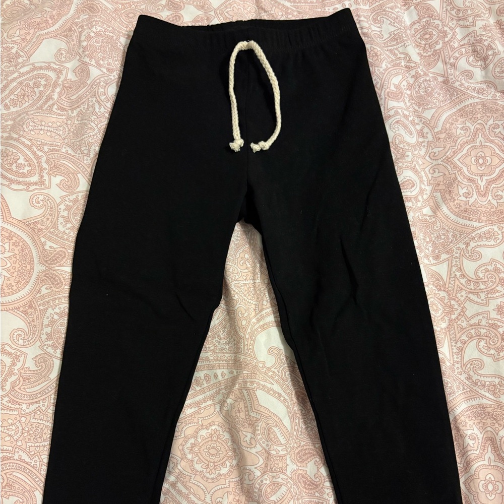Lulu and Roo (Little Road Co) NWT Black Leggings 5Y